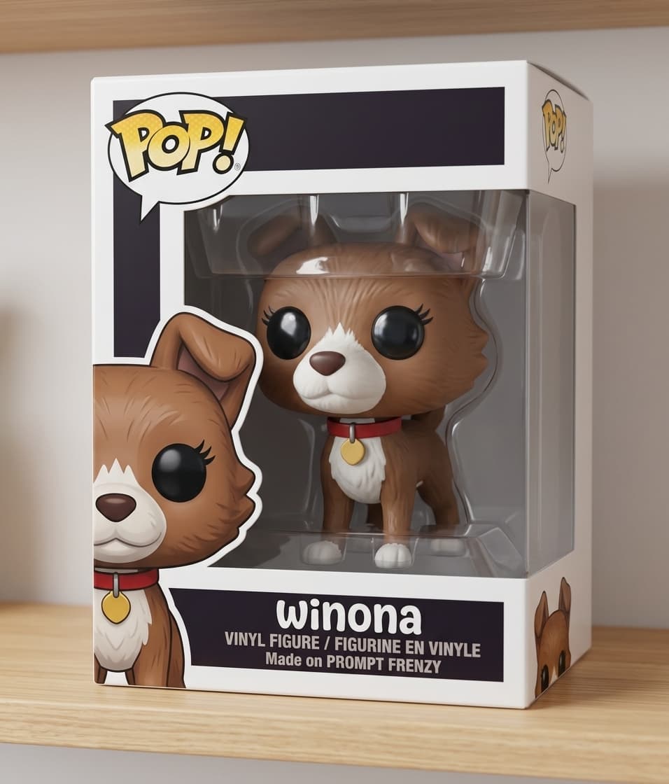 Funko Pop Figure in Box Generator