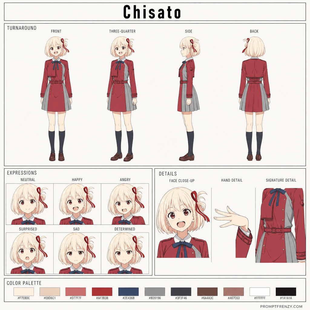 AI Character Sheet Prompt