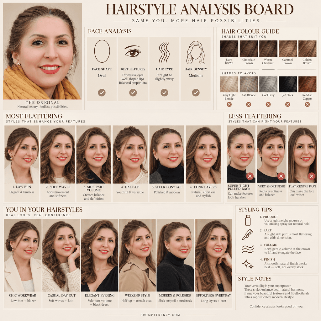 Hairstyle Analysis Board