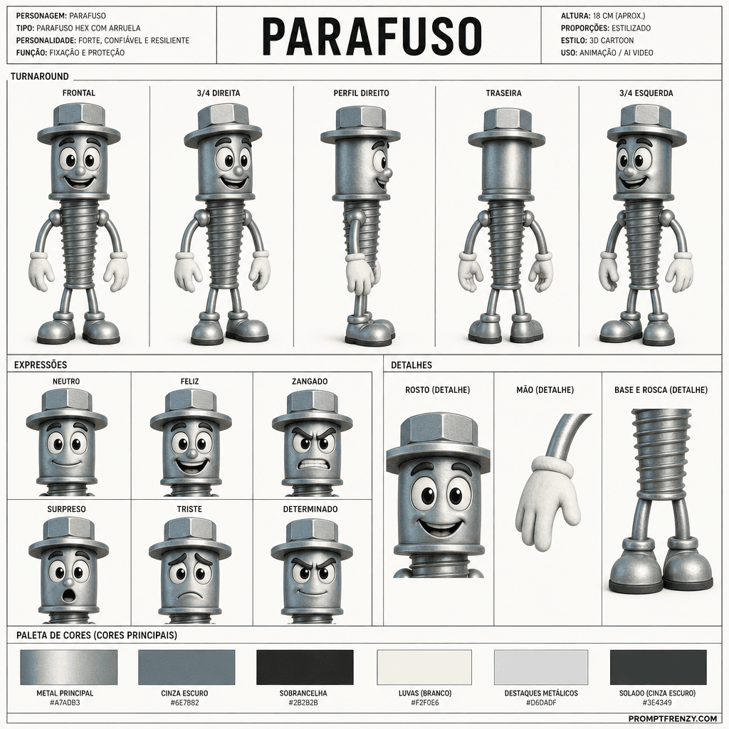 AI Character Sheet Prompt