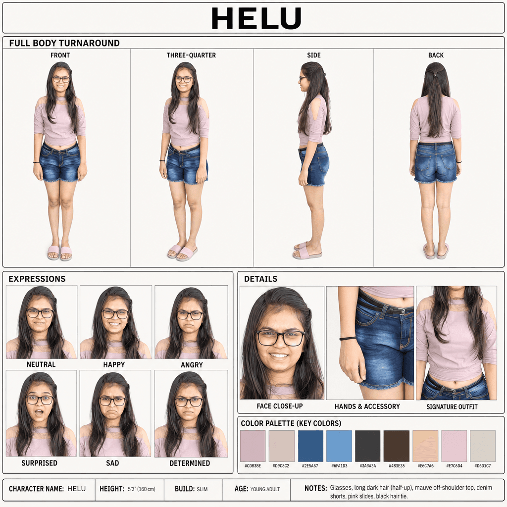 AI Character Sheet Prompt