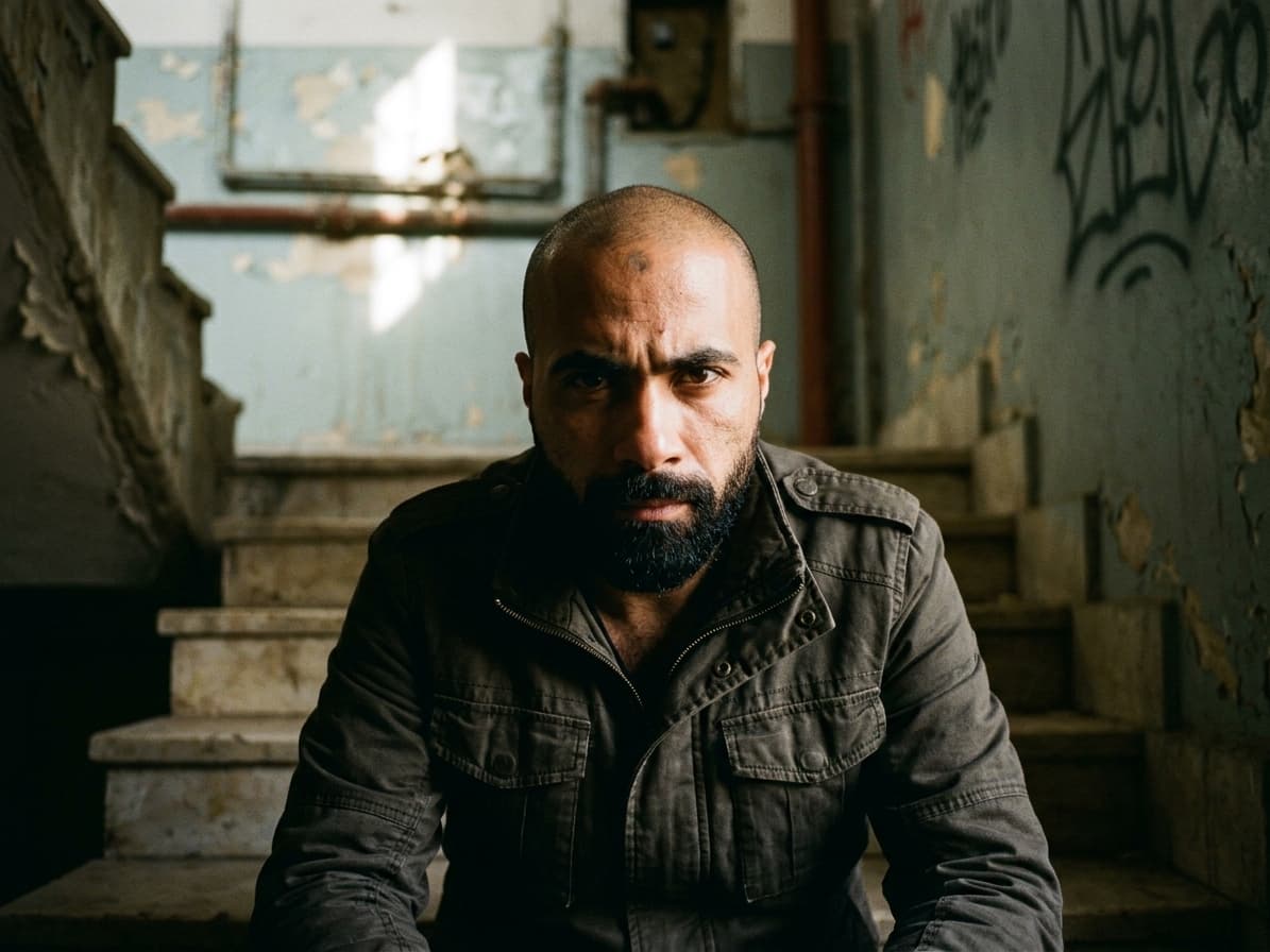 Gritty Portrait Photo