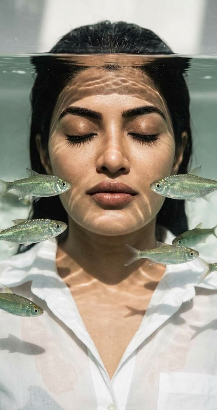 Underwater Fish Portrait