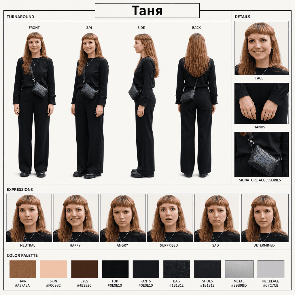 AI Character Sheet Prompt