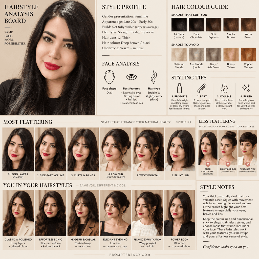 Hairstyle Analysis Board