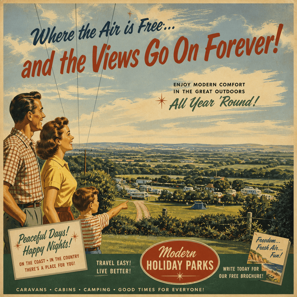 1950s American Advertising style