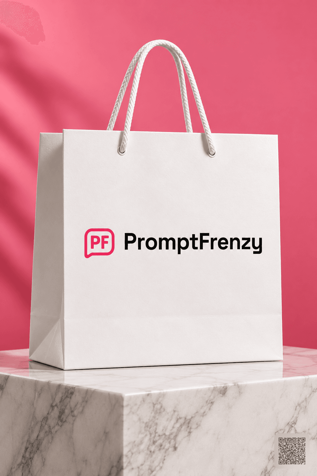 Shopping Bag Logo Mockup