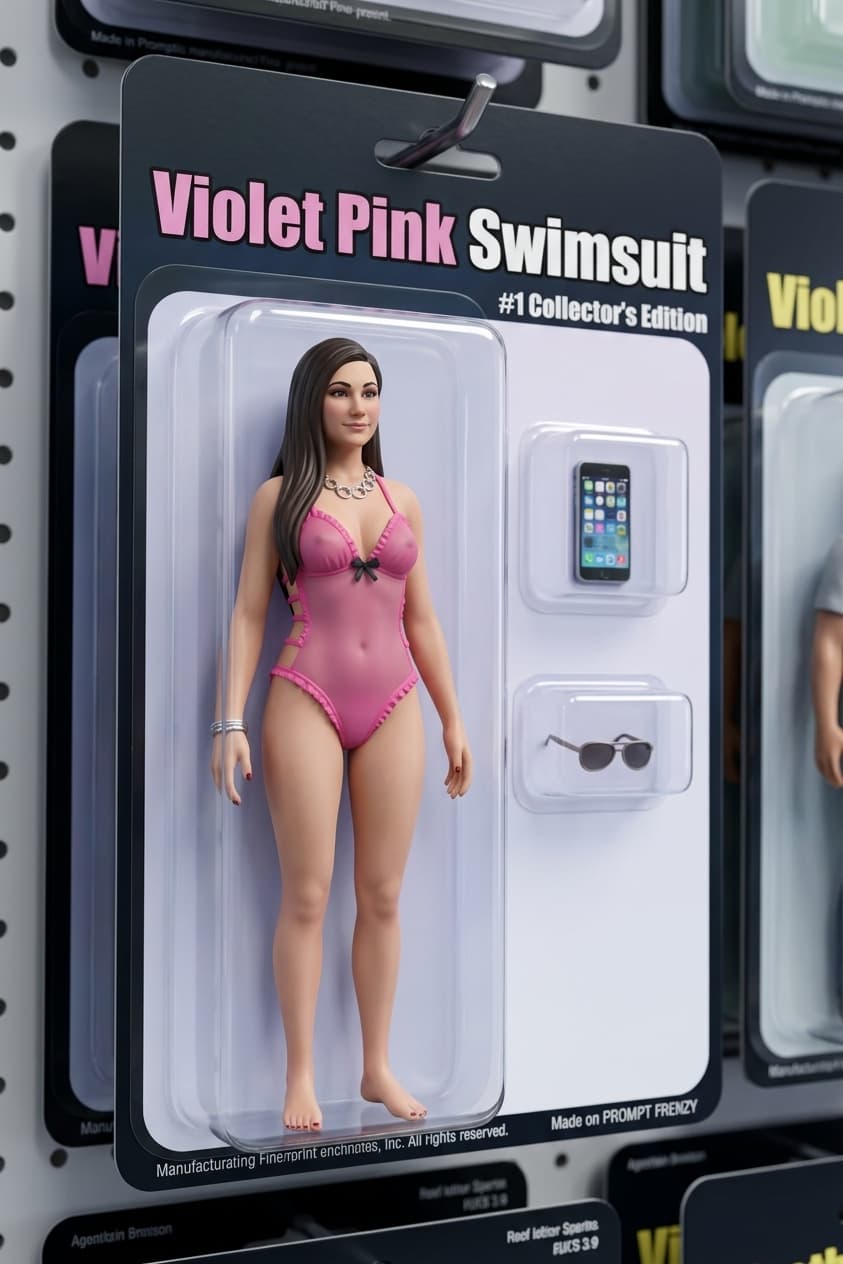 Action Figure in Blister Pack Prompt