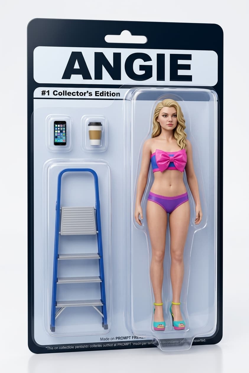 Action Figure in Blister Pack Prompt