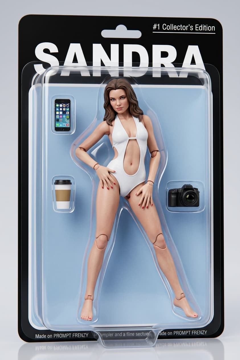 Action Figure in Blister Pack Prompt