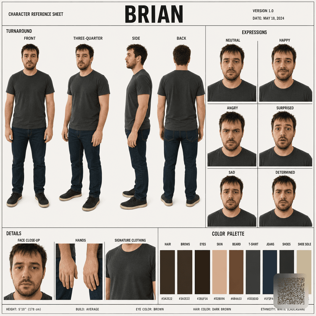 AI Character Sheet Prompt