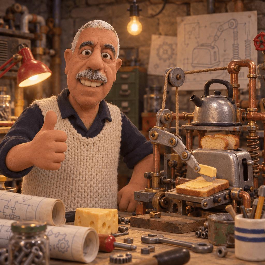 Wallace and Gromit Inventor Generator