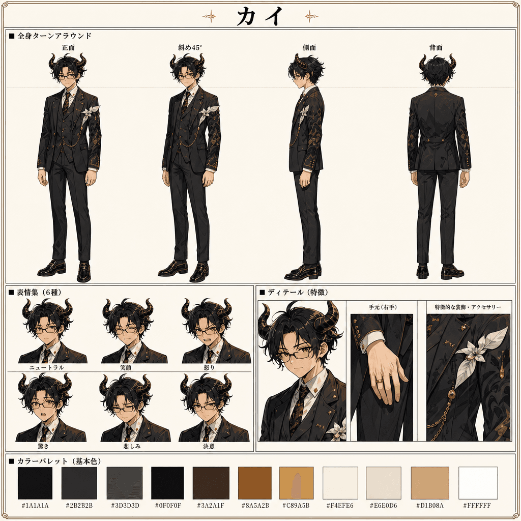 AI Character Sheet Prompt