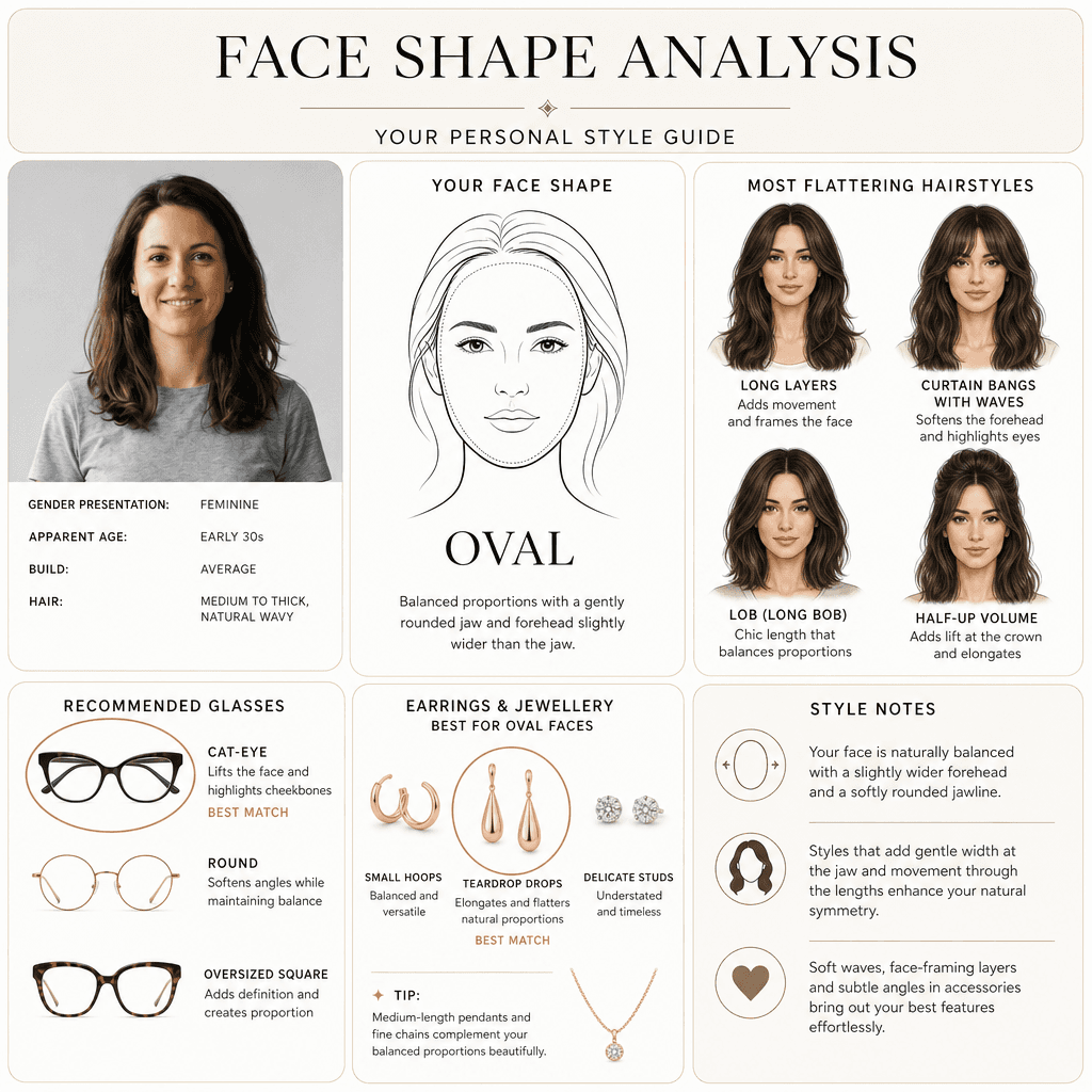 Face Shape Analysis Board