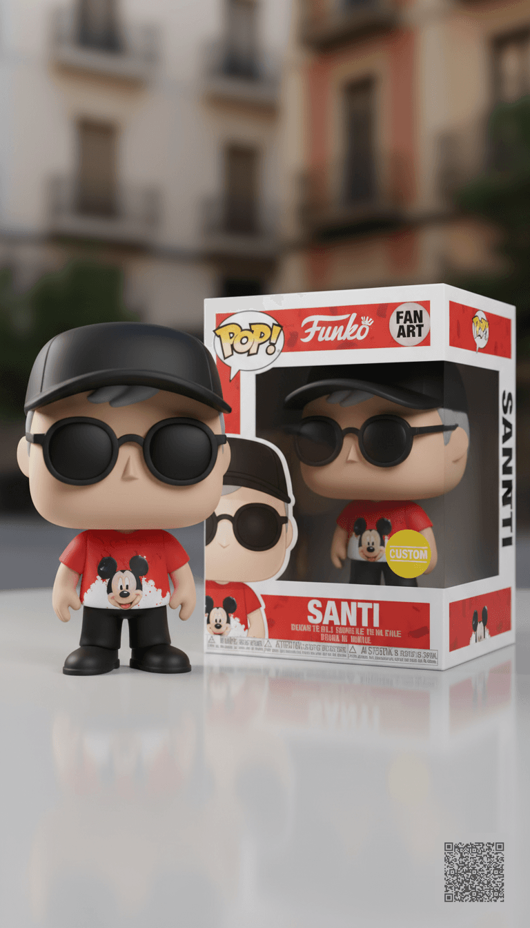 Funko Pop Style Figure Prompt