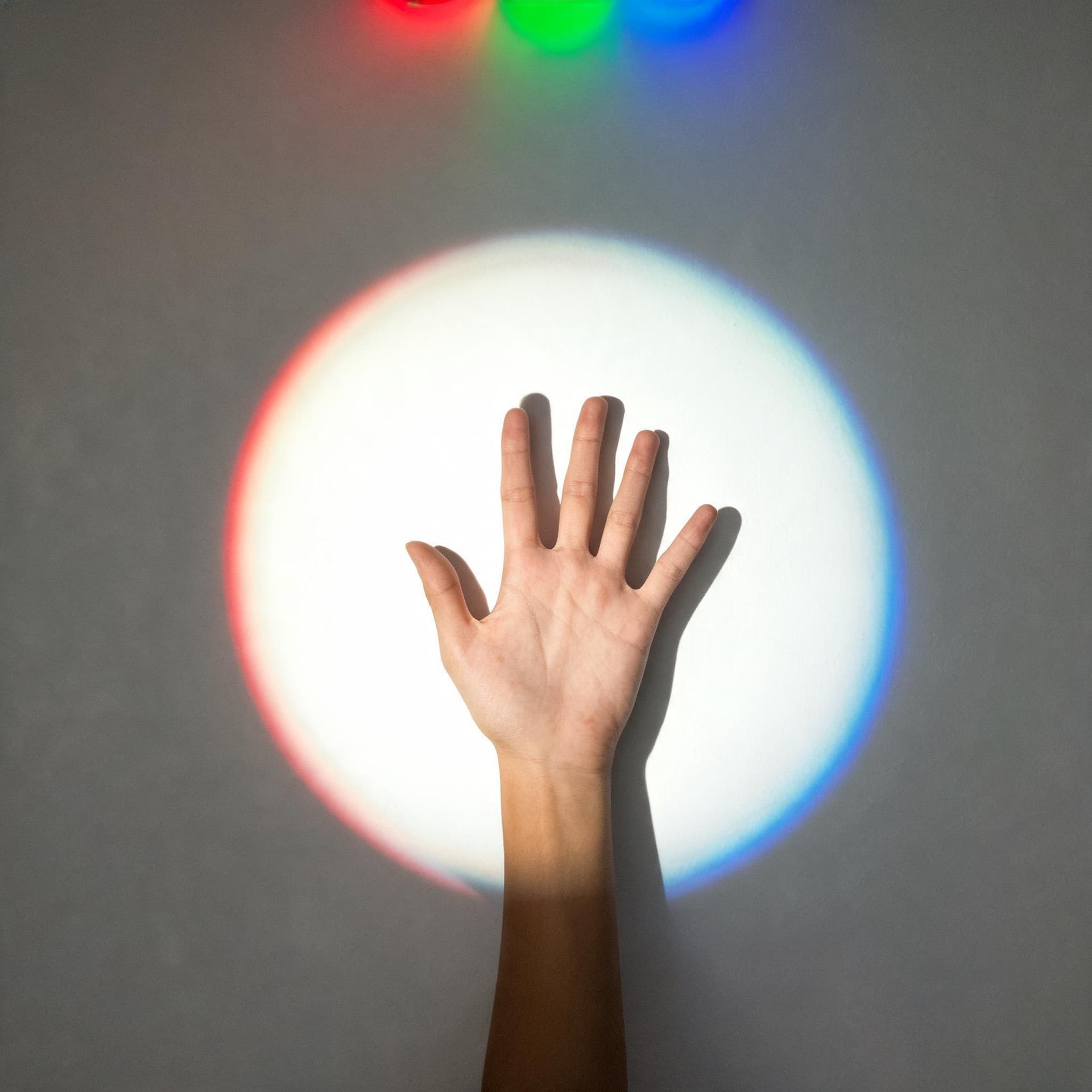 Three Lamps, One Hand