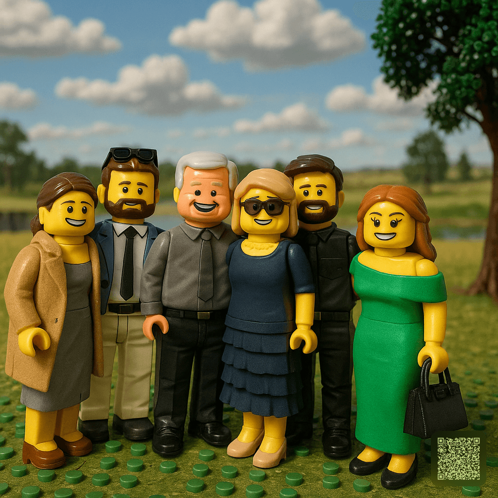 Turn photos into a LEGO scene