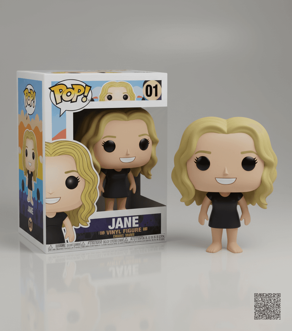 Funko Pop Style Figure Prompt