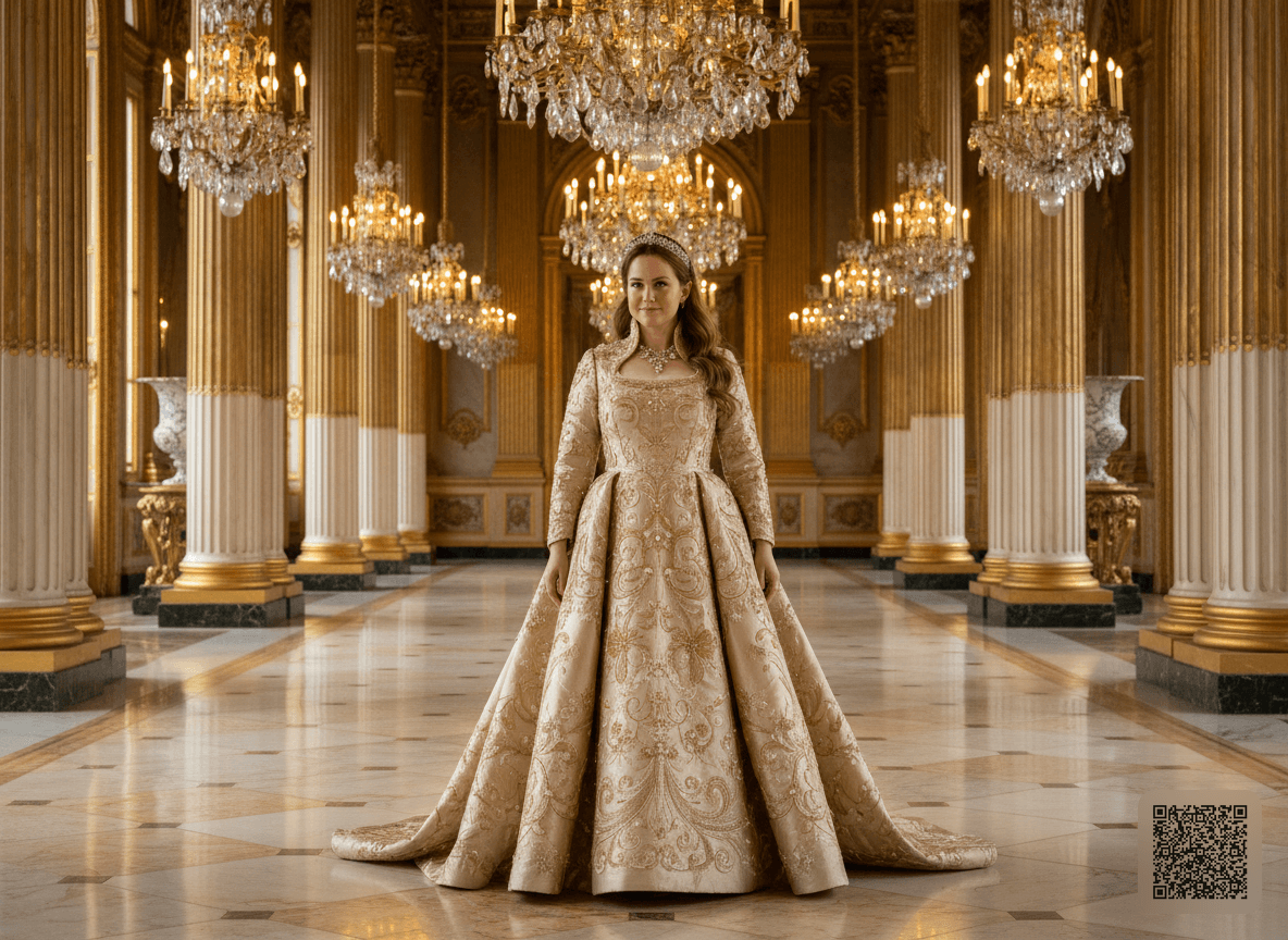 Royal Gown Portrait