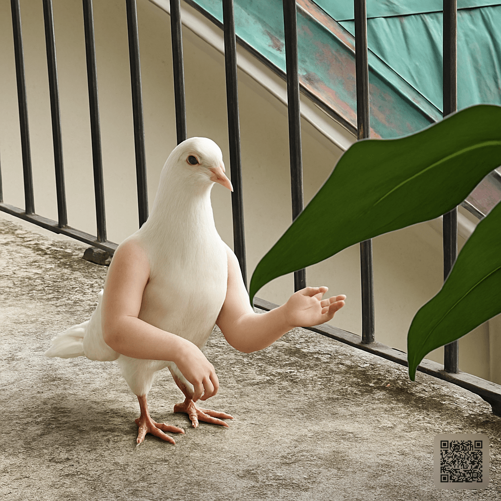 AI Birds with Arms Generator