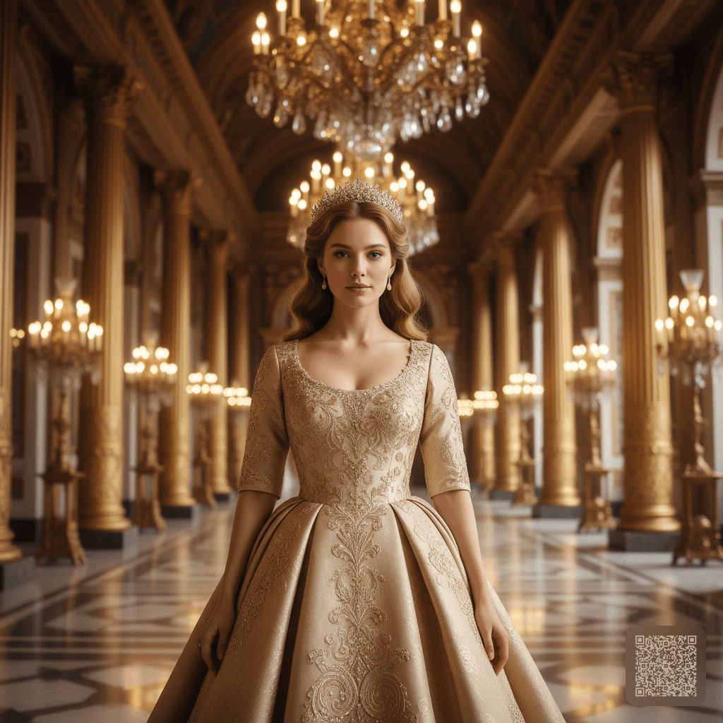 Royal Gown Portrait