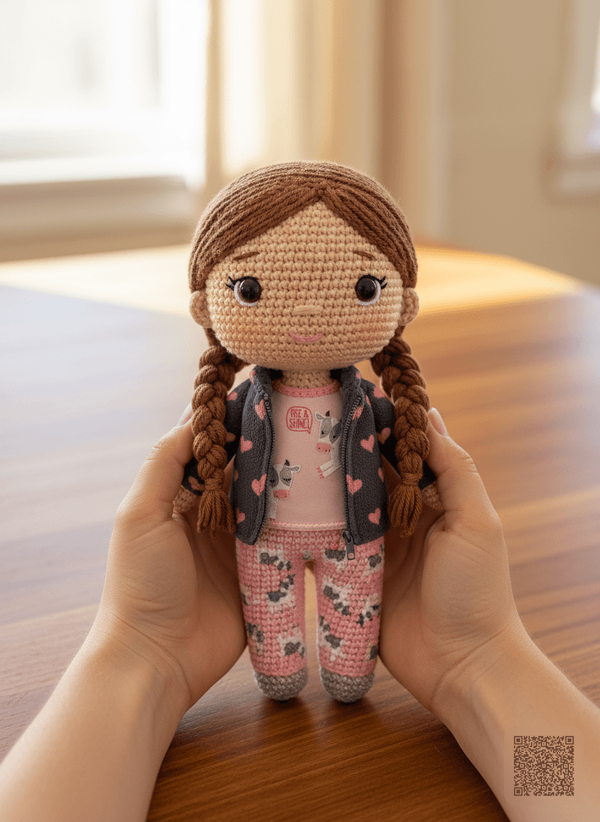 Chibi Yarn Doll Prompt