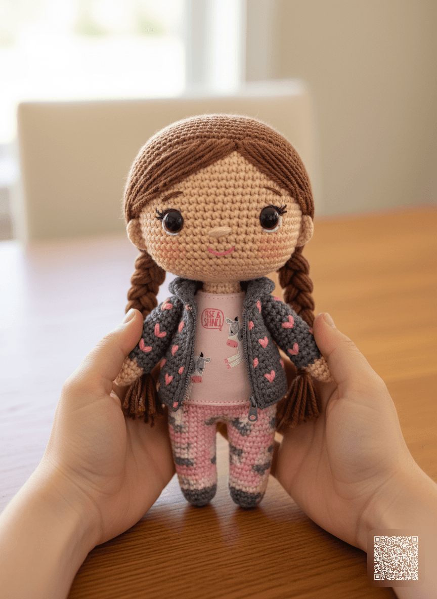 Chibi Yarn Doll Prompt
