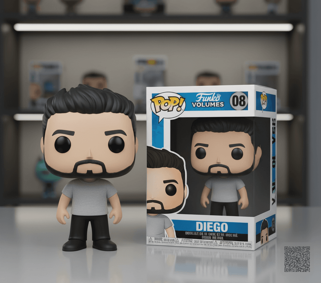 Funko Pop Style Figure Prompt