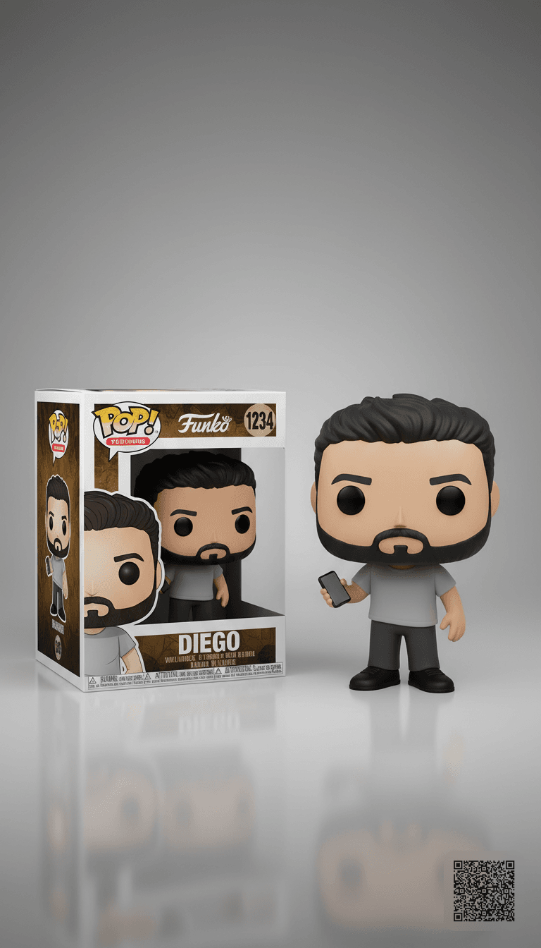 Funko Pop Style Figure Prompt