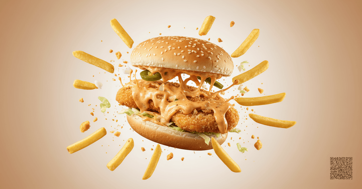 AI Food Explosion Generator