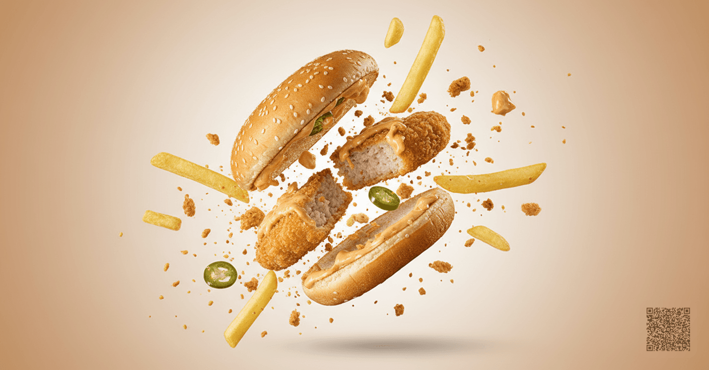 AI Food Explosion Generator