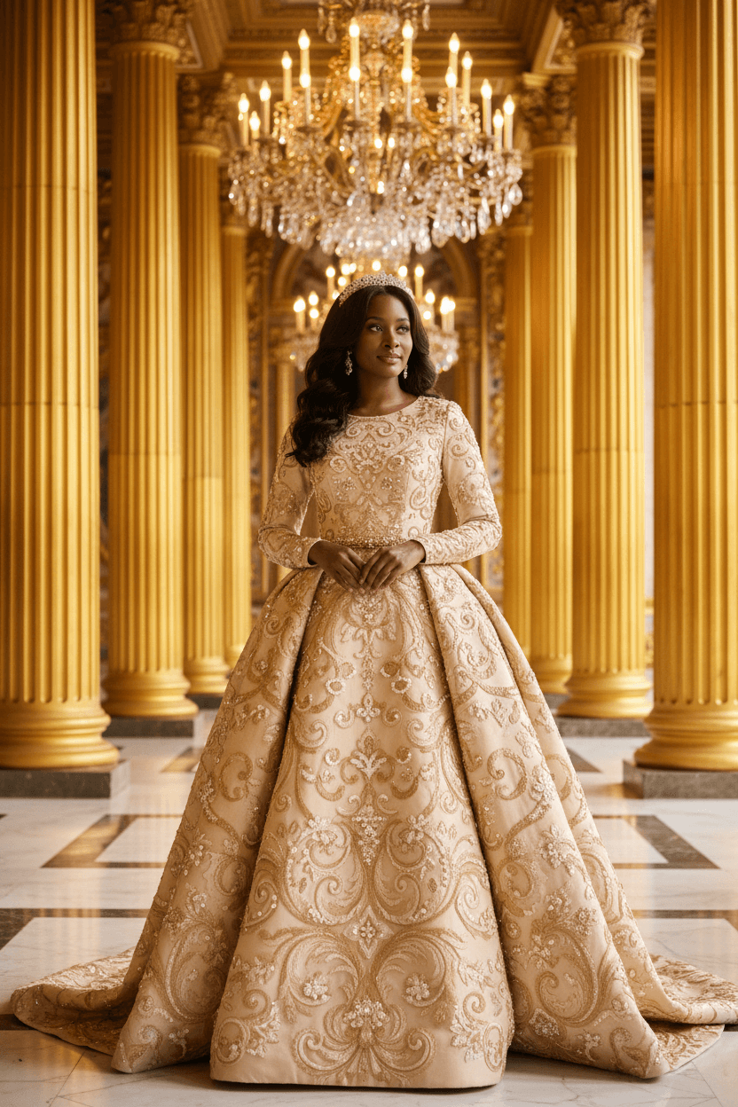 Royal Gown Portrait