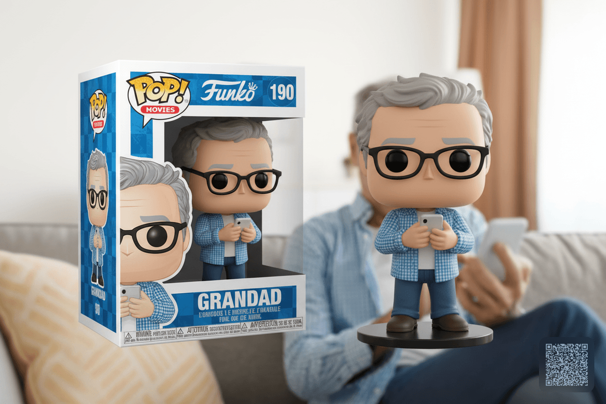 Funko Pop Style Figure Prompt
