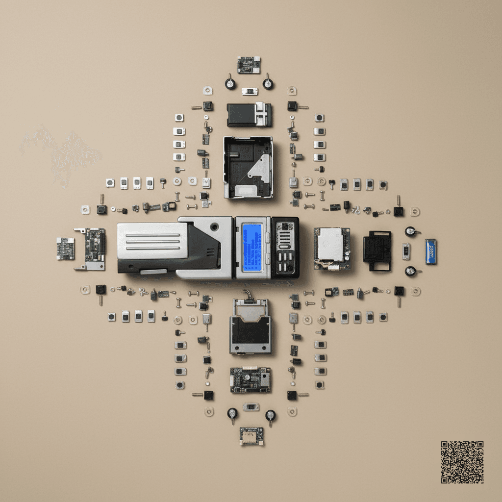 Product Teardown Exploded Photo