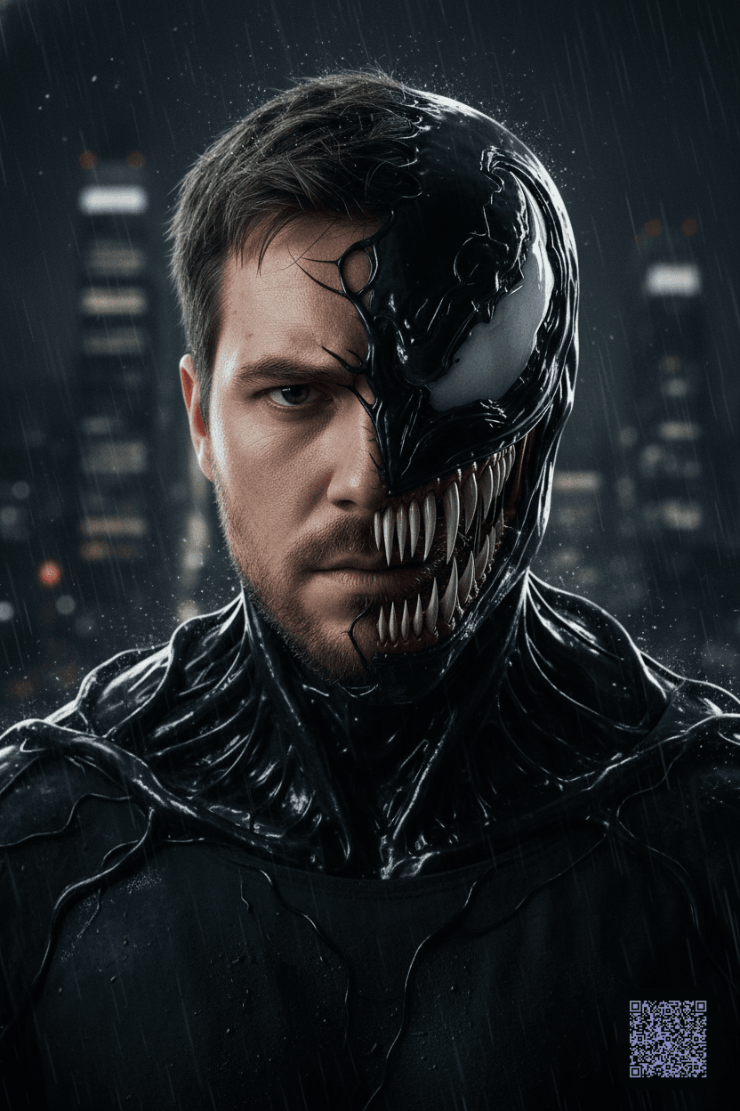 AI Venom Portrait Profile Picture