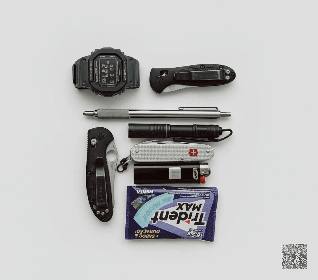 Knolling Flat-lay AI Photo