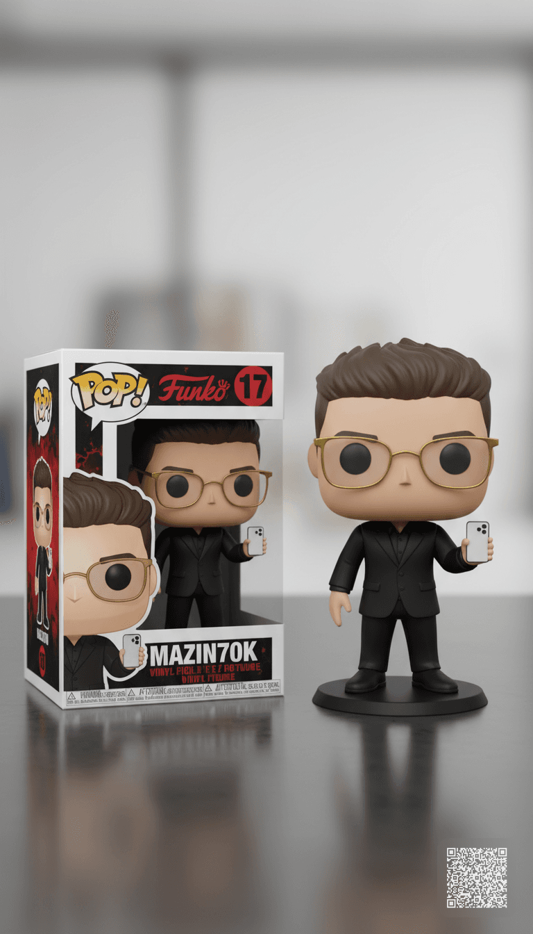 Funko Pop Style Figure Prompt
