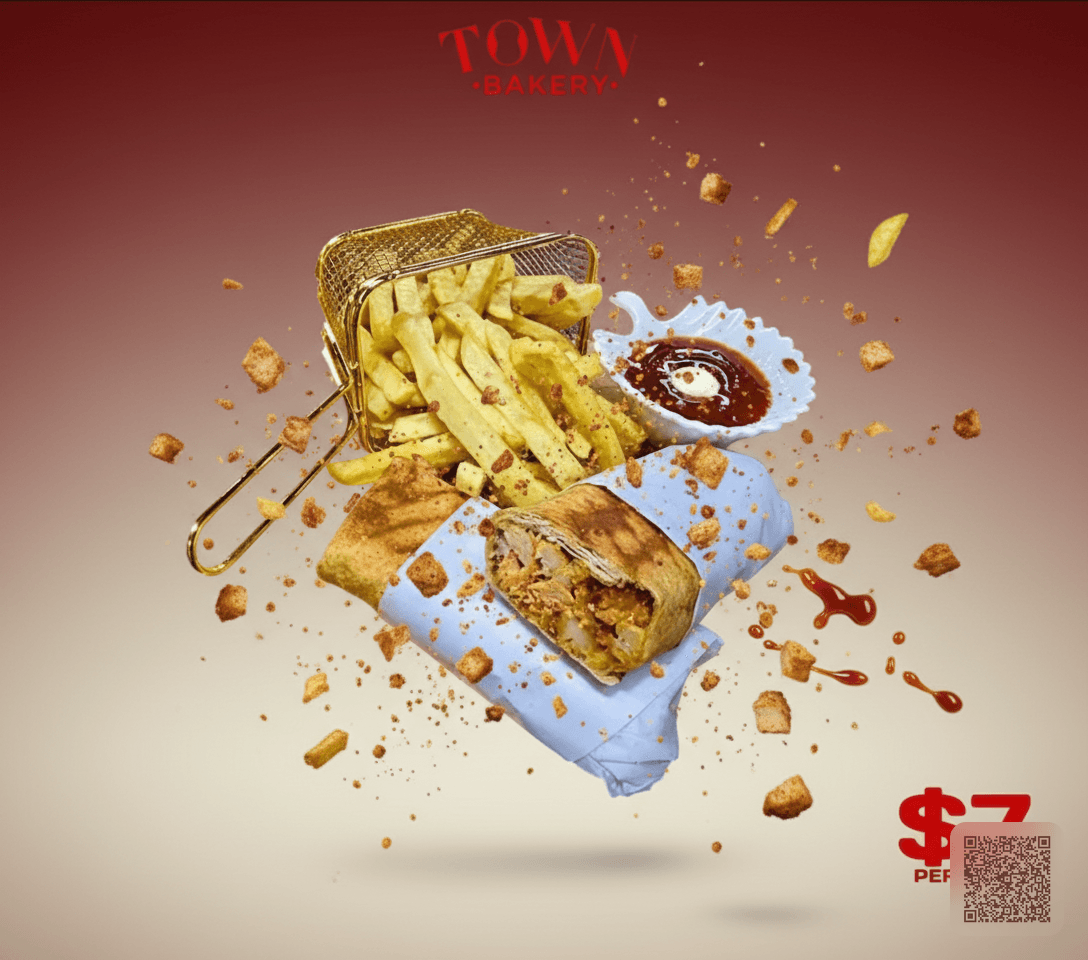 AI Food Explosion Generator