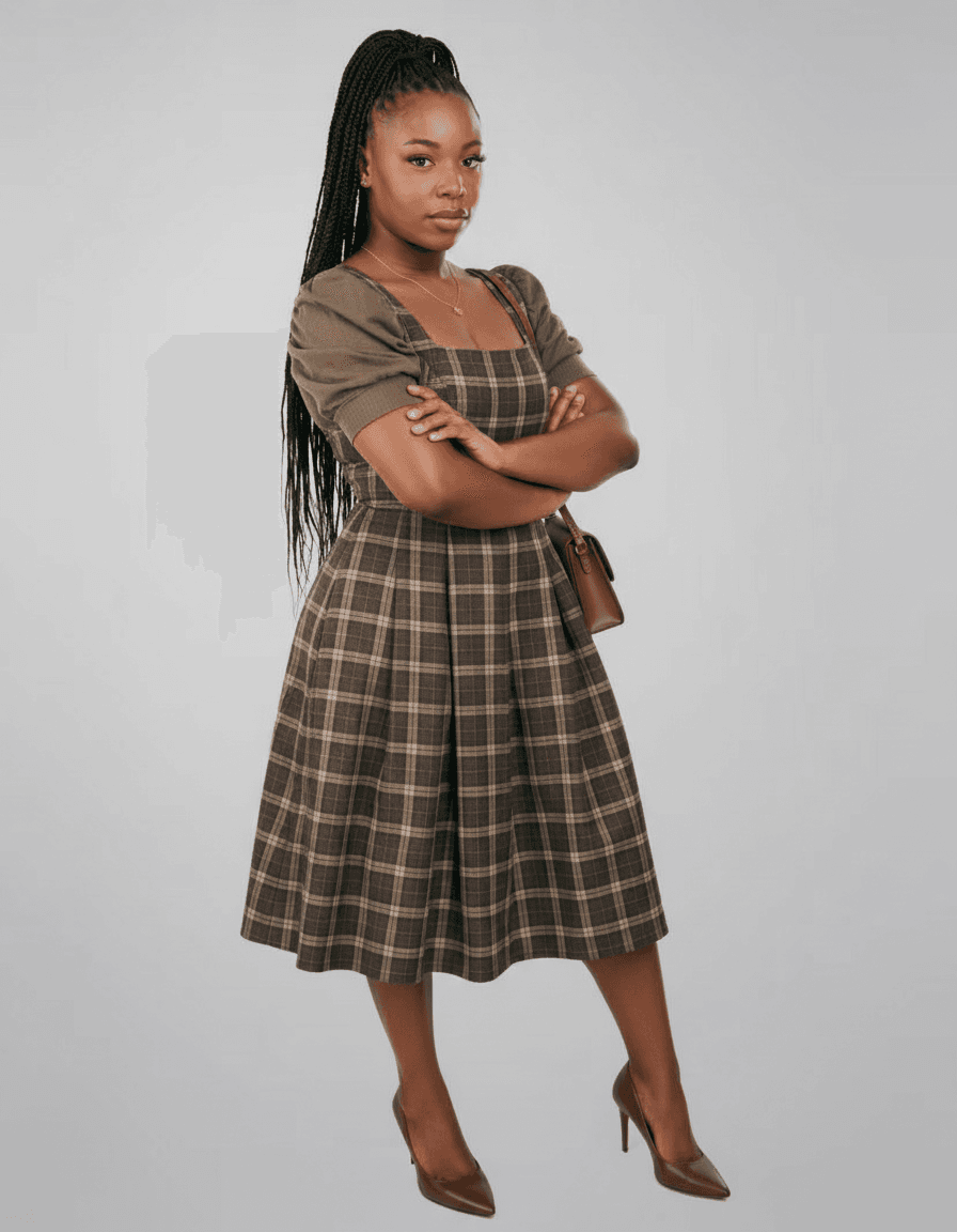 Autumn Dress Try On