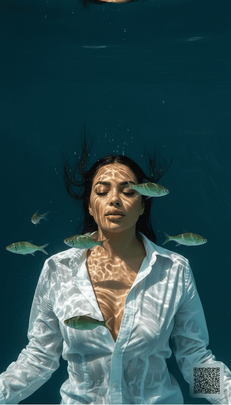 Underwater Fish Portrait