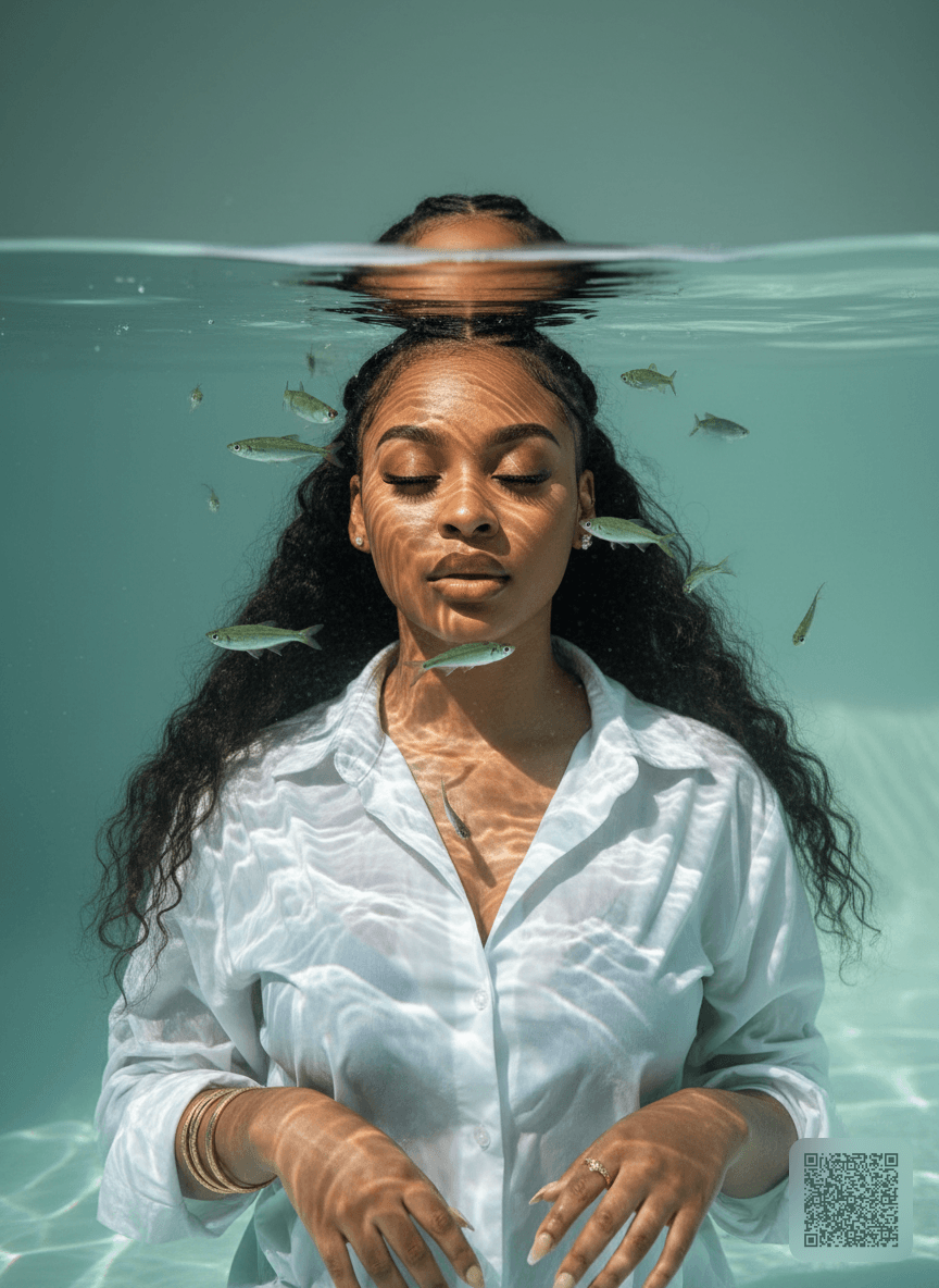 Underwater Fish Portrait